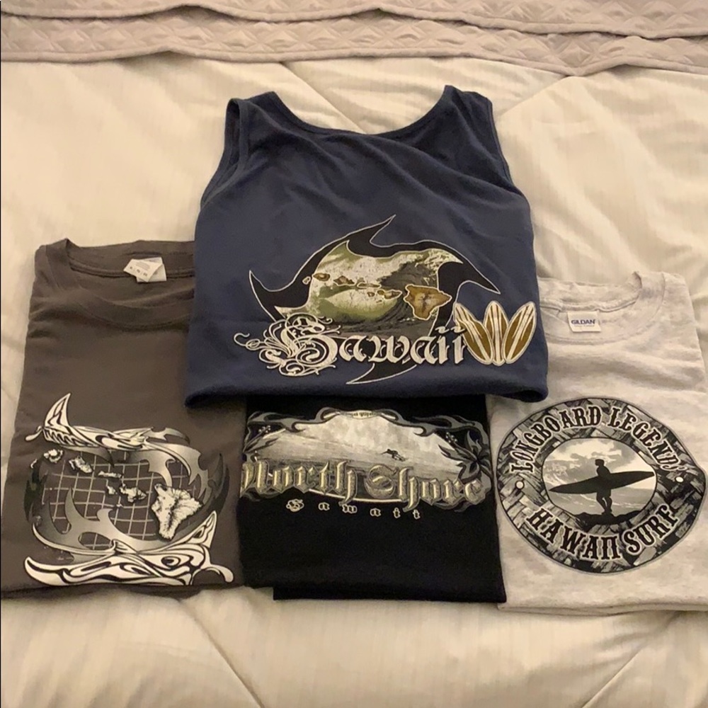 Hawaiian Style Men’s T-shirt’s